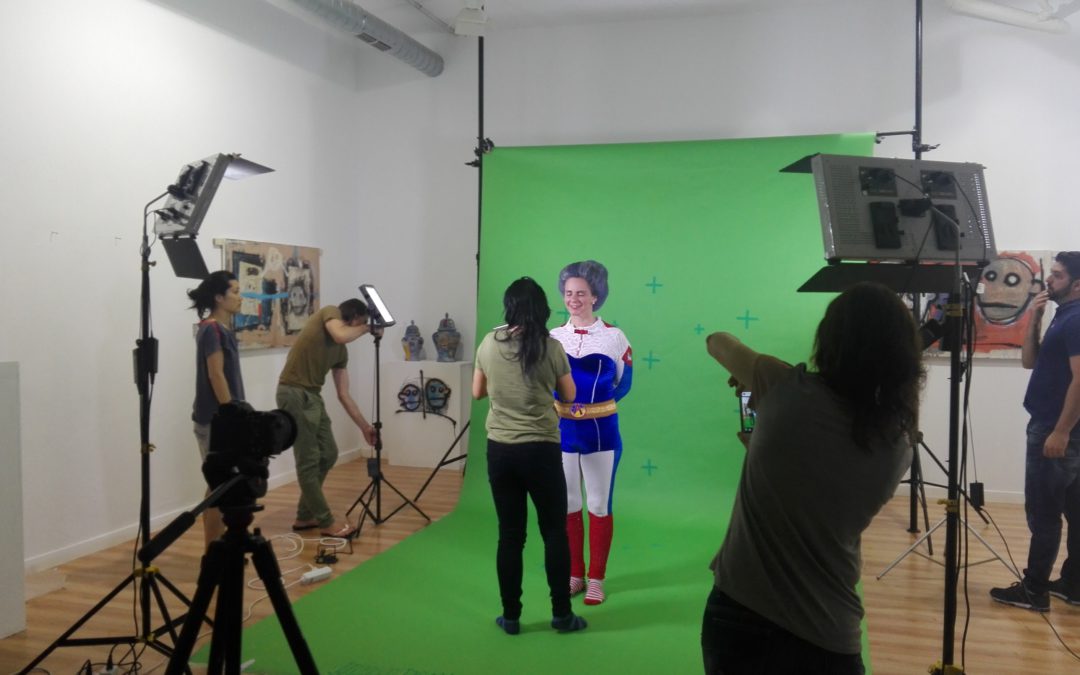 Soppa Daily. Videoclip recording in the Gallery.