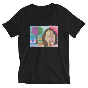 Unisex Short Sleeve V-Neck T-Shirt