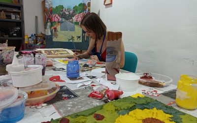 En octubre empezamos los talleres creativos