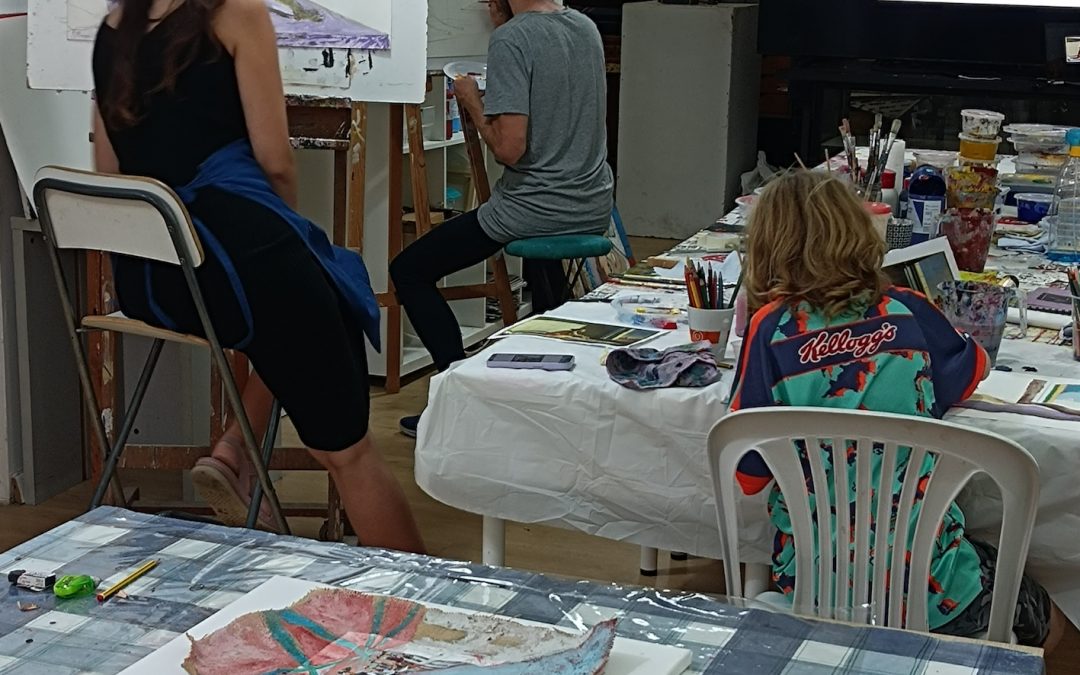 Workshops and creative moment space