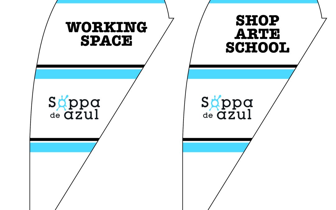 New advertising banners for the Soppa gate